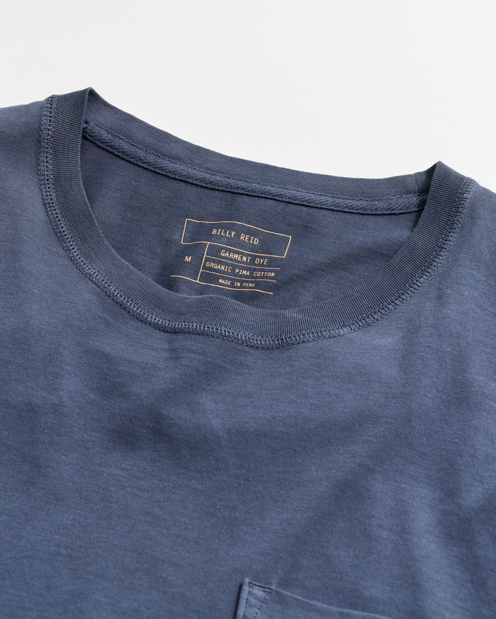 Washed Tee Color Washed Tee - Ultra-Soft Organic Pima Cotton, Garment-Dyed, Seasonless ...