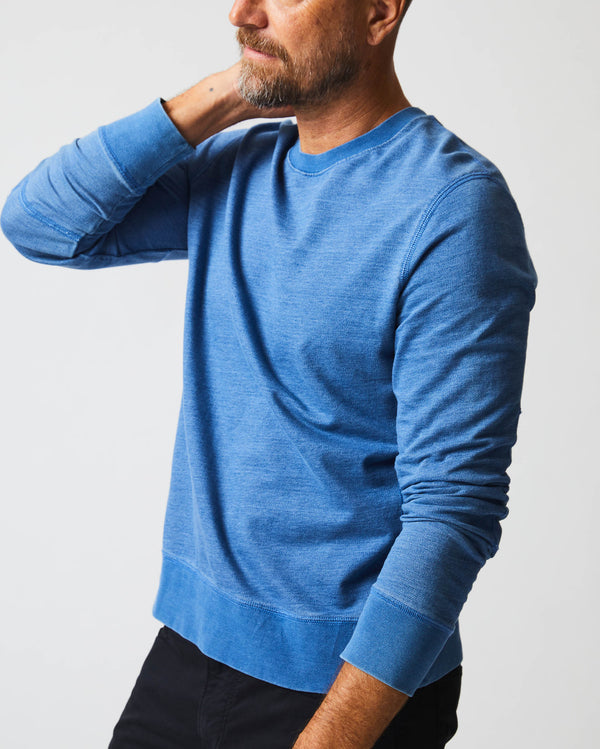 INDIGO TERRY SWEATSHIRT