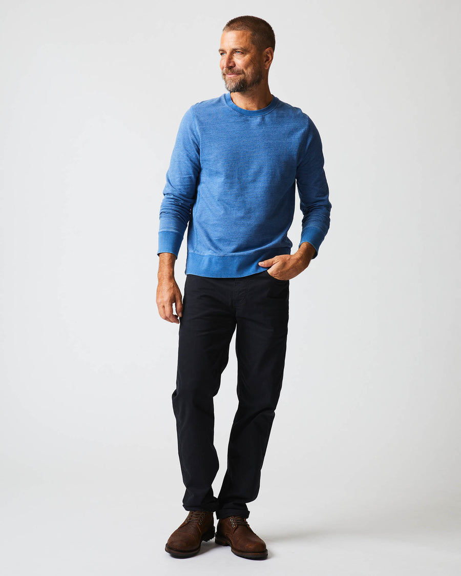 INDIGO TERRY SWEATSHIRT