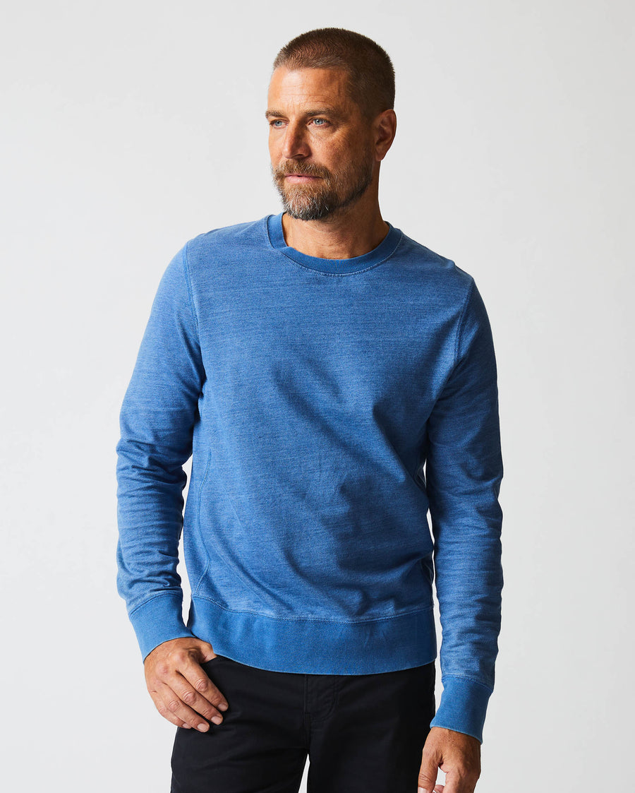 INDIGO TERRY SWEATSHIRT