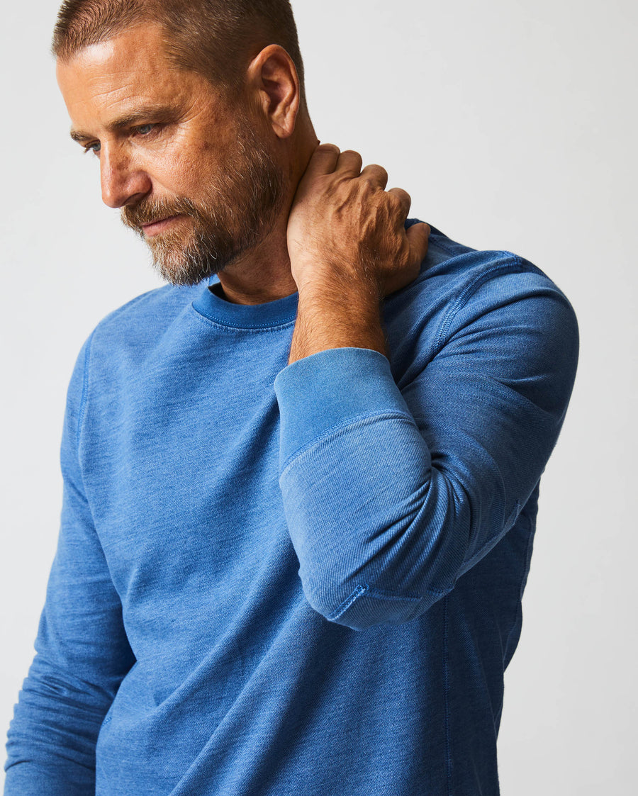 INDIGO TERRY SWEATSHIRT