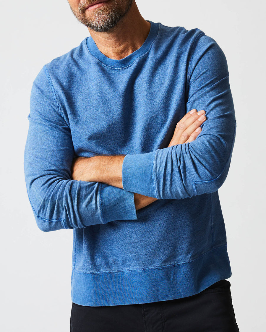 INDIGO TERRY SWEATSHIRT