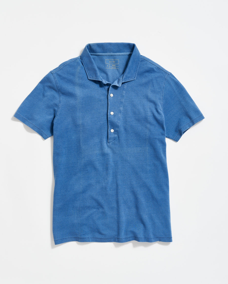 Indigo Polo in Denim