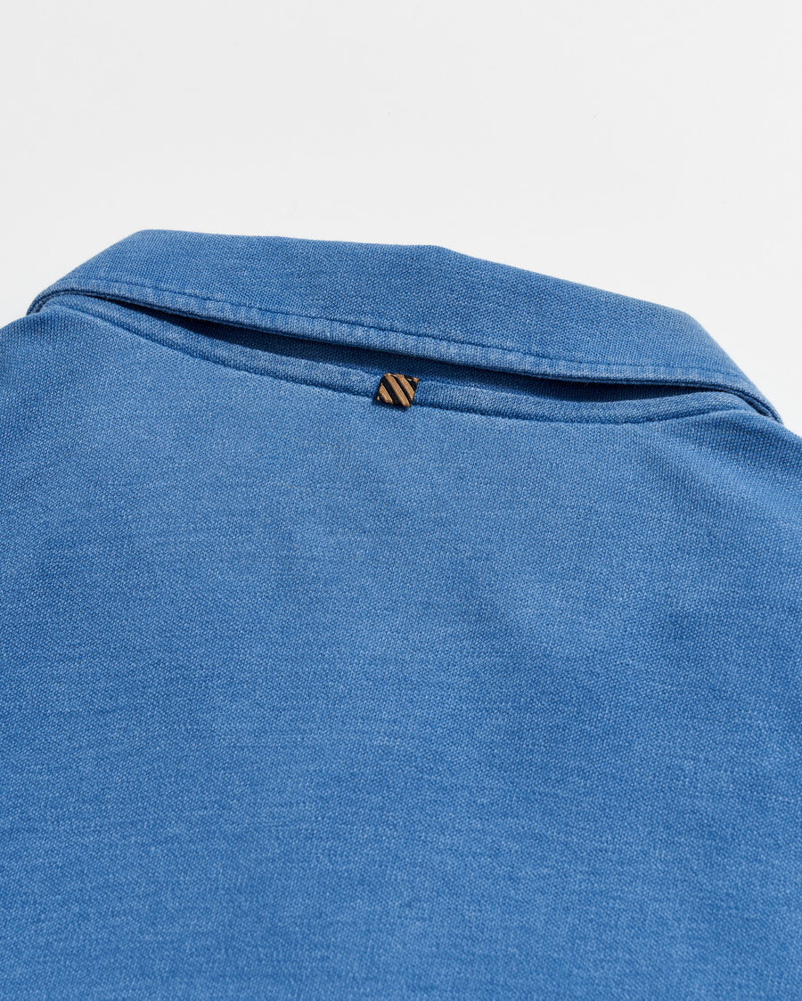 Indigo Polo in Denim