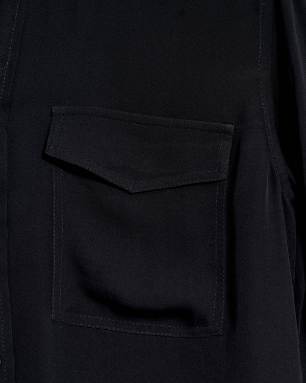 The Utility Shirt in Black