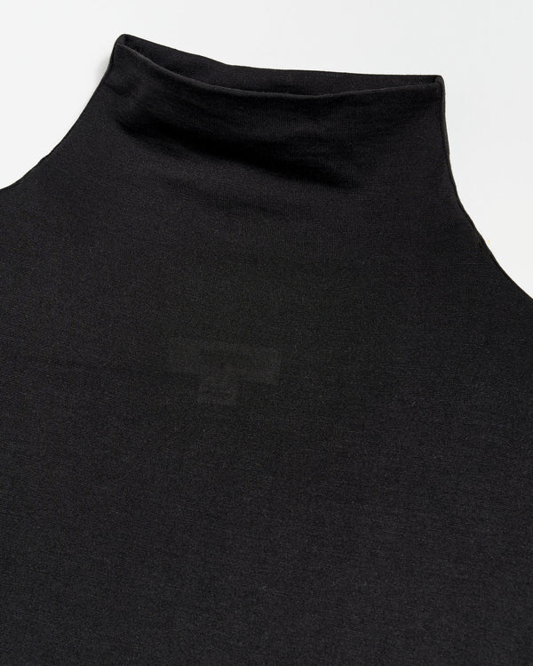 Funnel Neck Knit in Black