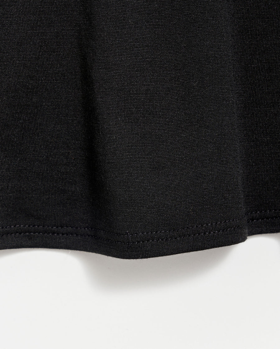 Funnel Neck Knit in Black