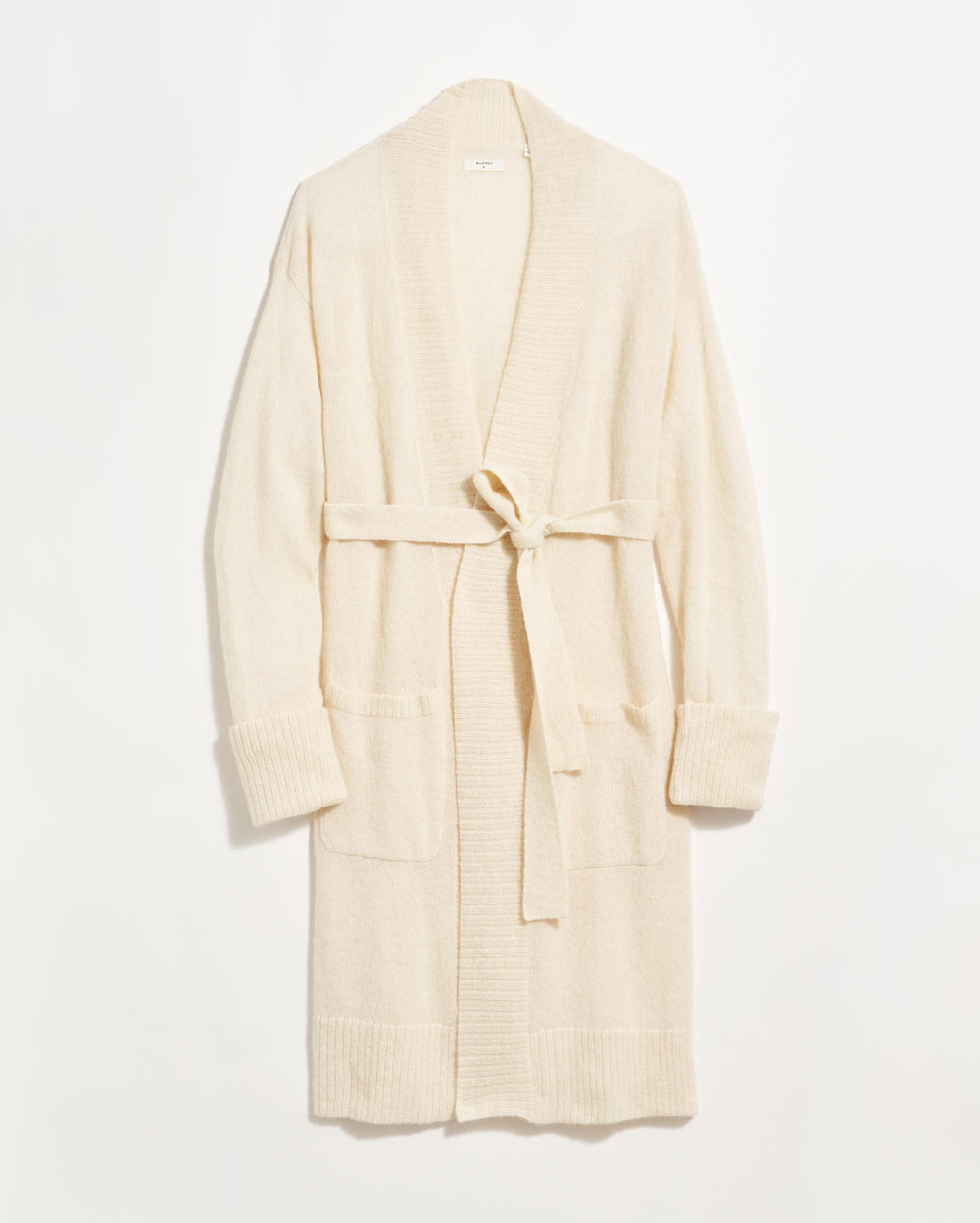 Cardigan Coat in Ivory