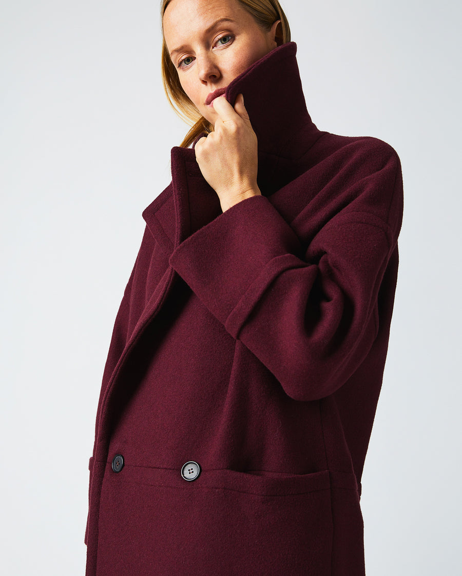 COCOON COAT SOLID