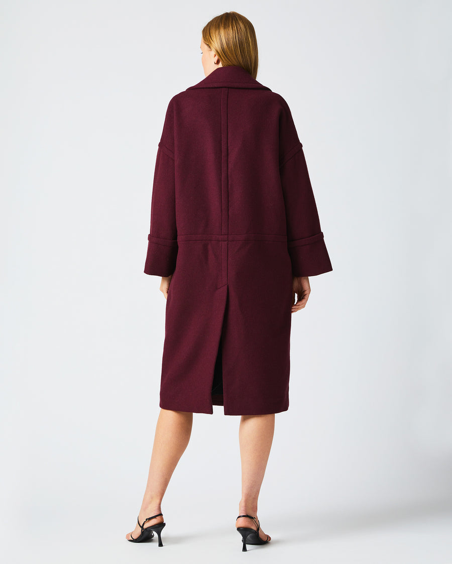 COCOON COAT SOLID