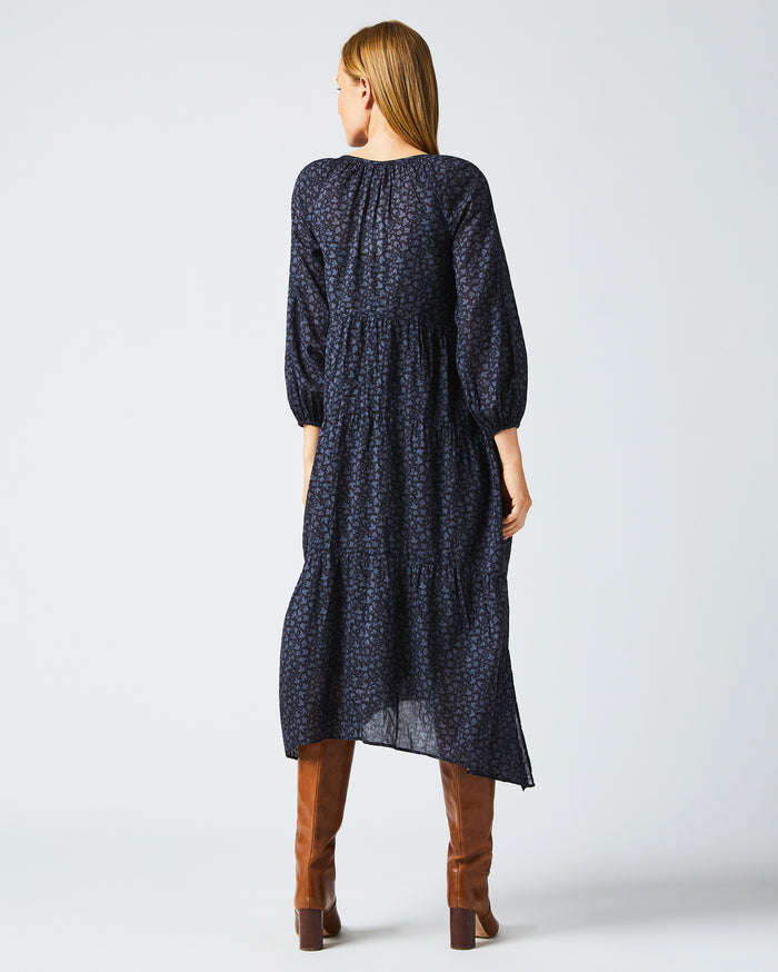 Petticoat Dress in Navy