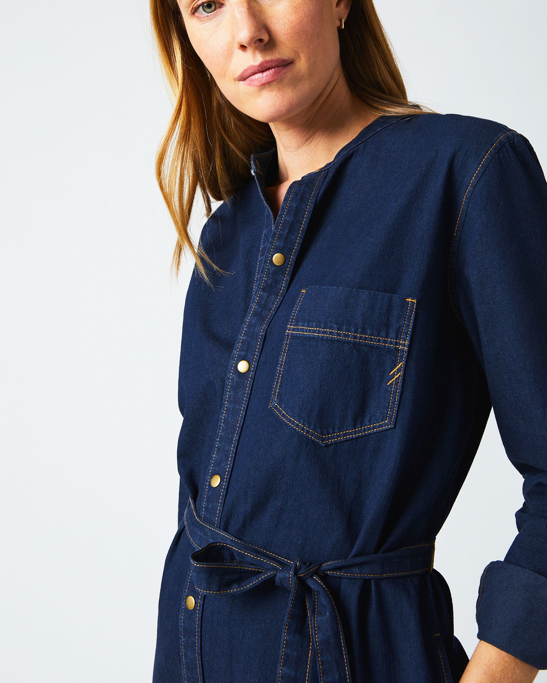 Buy Lipsy Blue Midi Denim Shirt Dress With Belt (Set of 2) online-calidas.vn