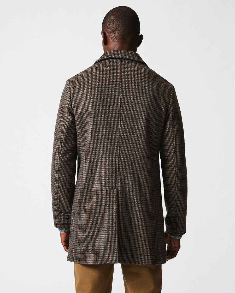 Cooper Coat in Charcoal/Tan