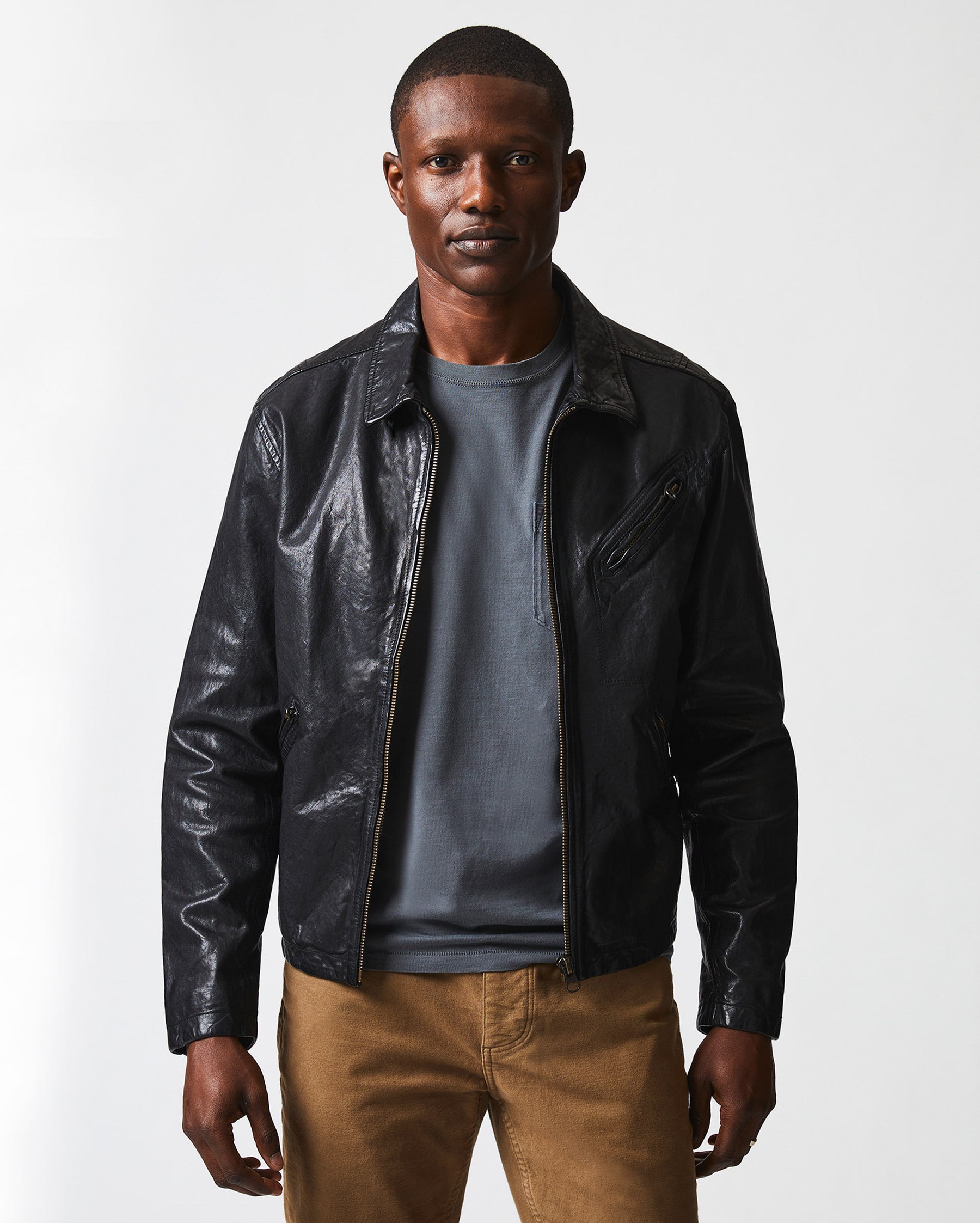 BLAKE JACKET IN BLACK Billy Reid