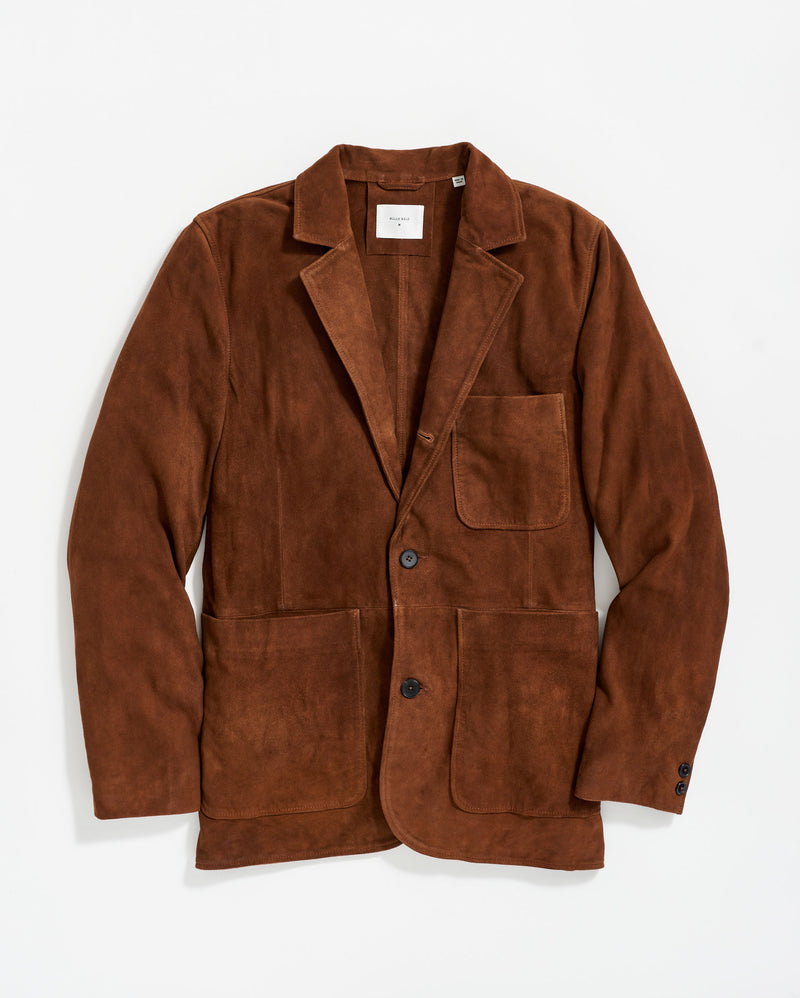 Billy reid outlet suede jacket