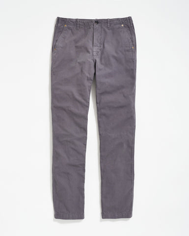 Canvas Chino Pant in Asphalt