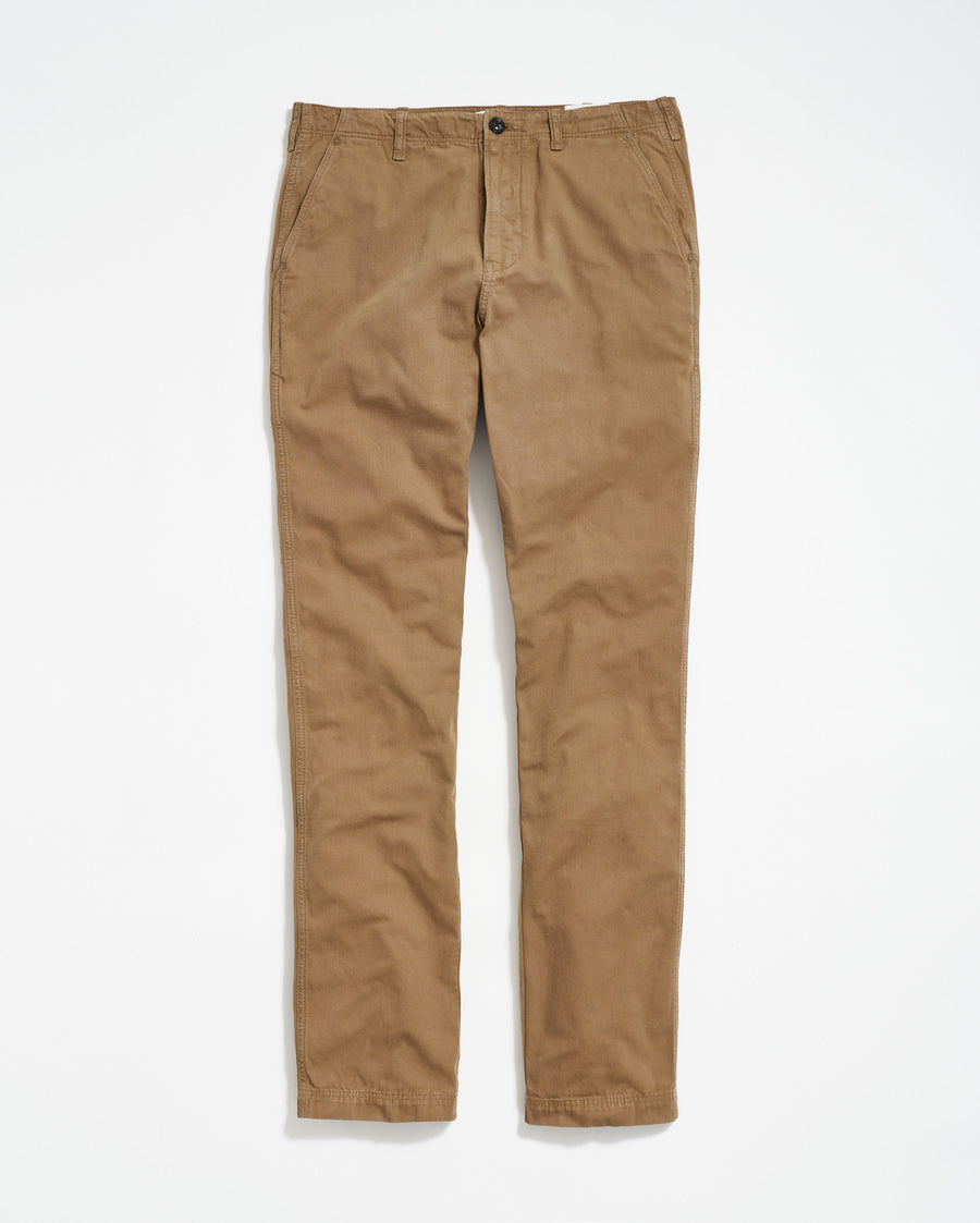 Canvas Chino Pant in Moss Green