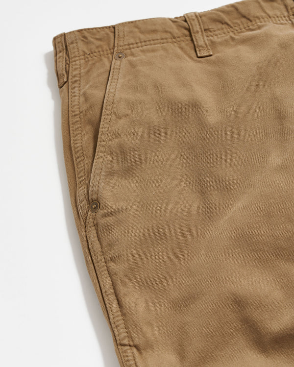 Canvas Chino Pant in Moss Green