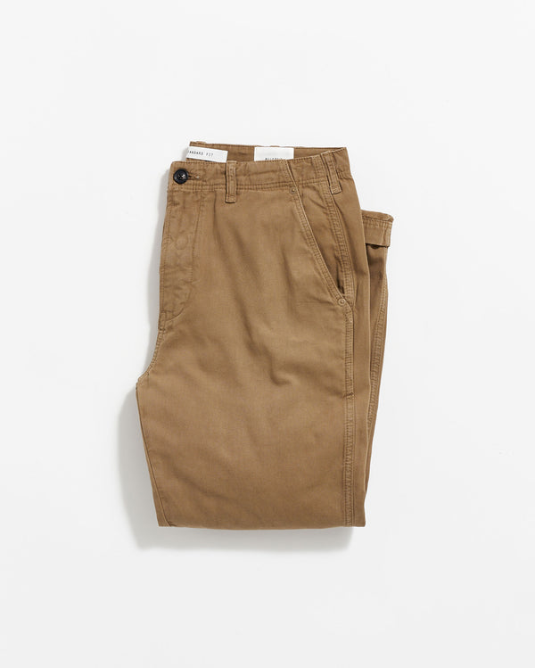 Canvas Chino Pant in Moss Green