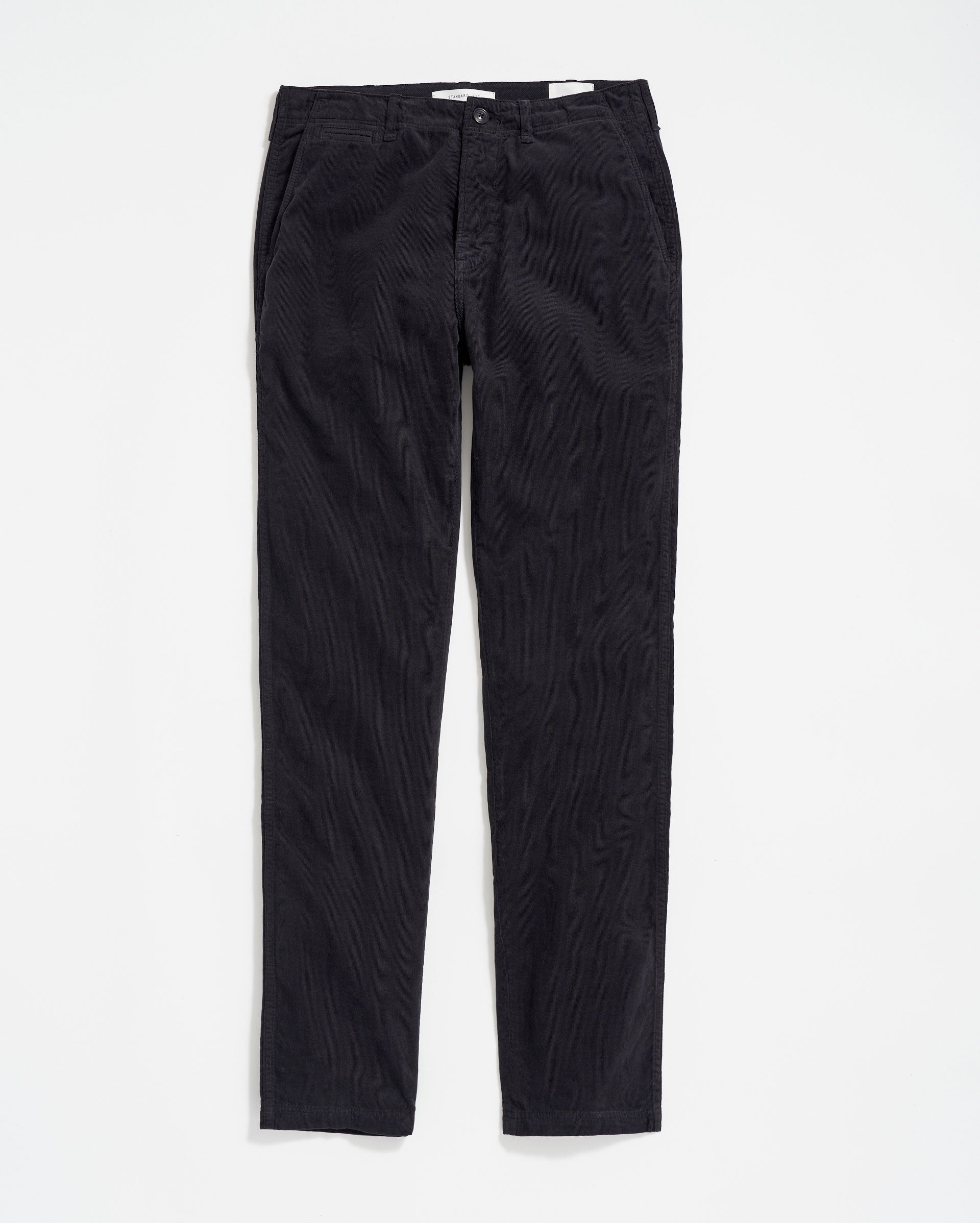 CORD CHINO PANT IN BLACK – Billy Reid