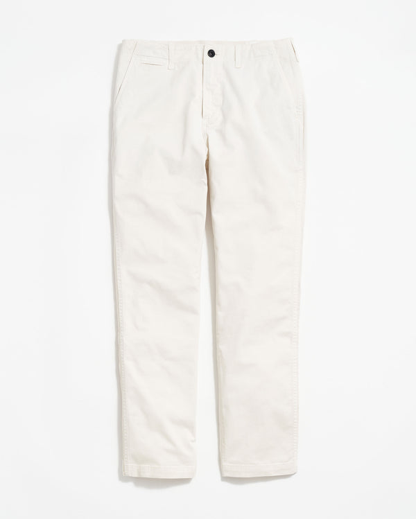 Chino Pant in Eggshell