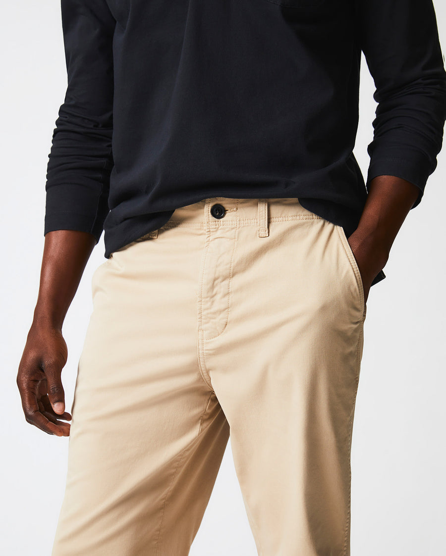 Male model wears the Chino Pant in Khaki