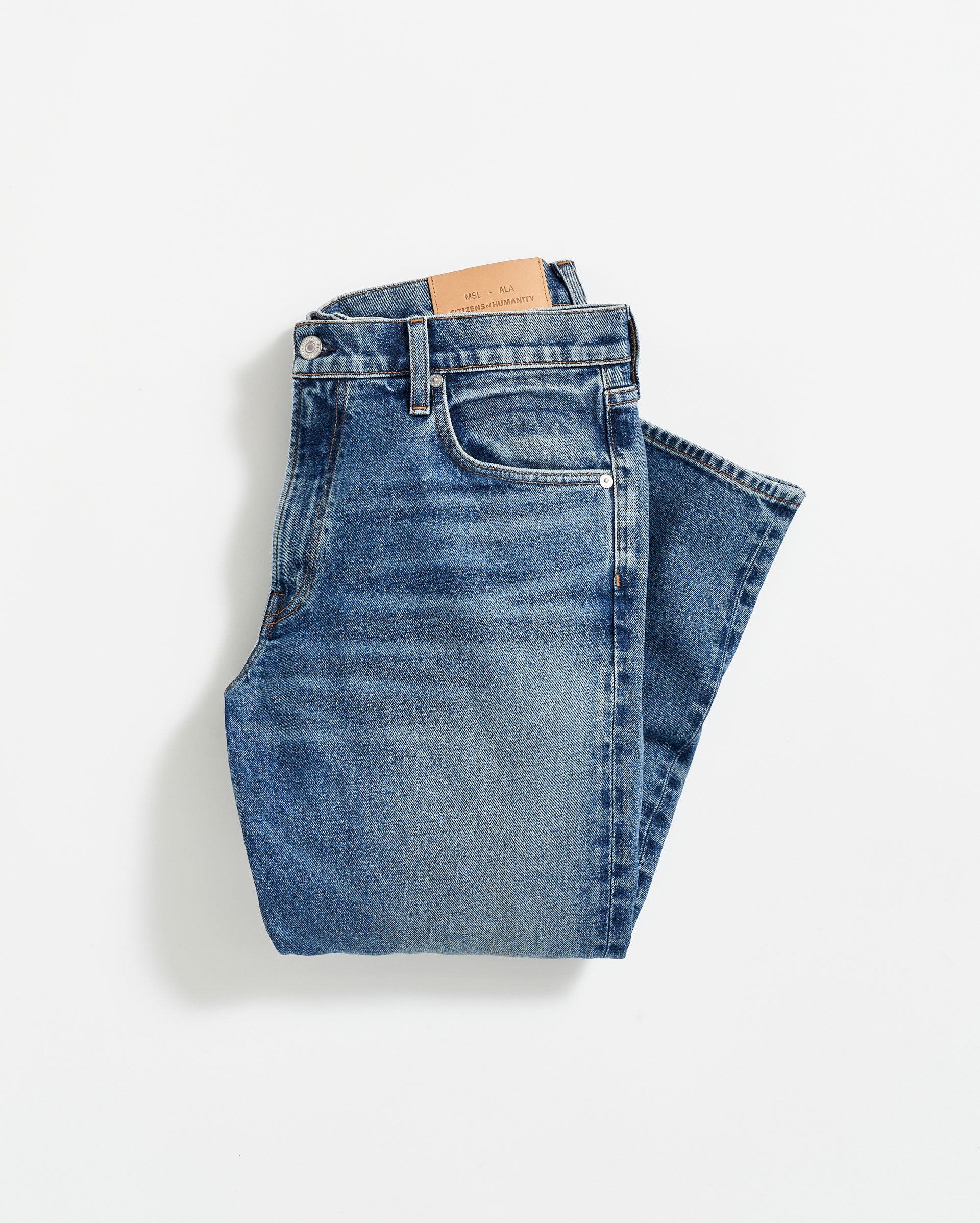 Slim Straight Indigo Jeans | Billy Reid