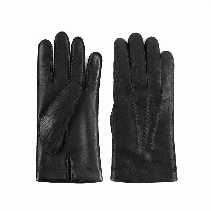 Men's Leather Gloves in Black