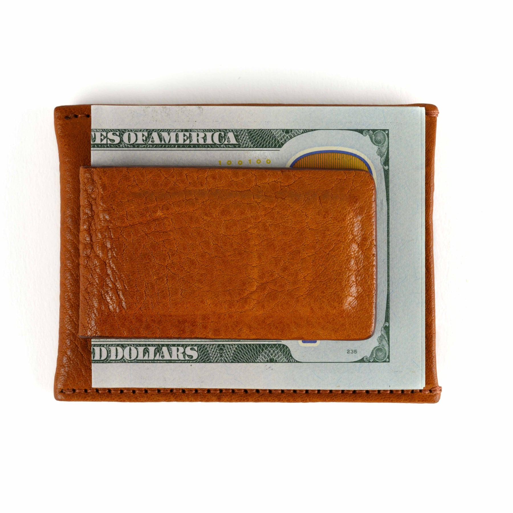 Moore & Giles Money Clip Wallet - Ultra-Slim Leather Front Pocket 
