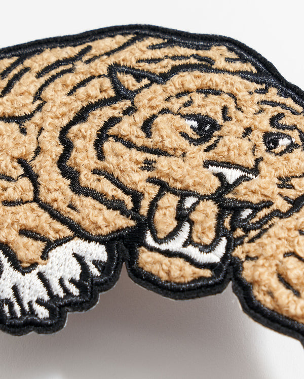 Collegiate Tiger Patch in Black/Brown