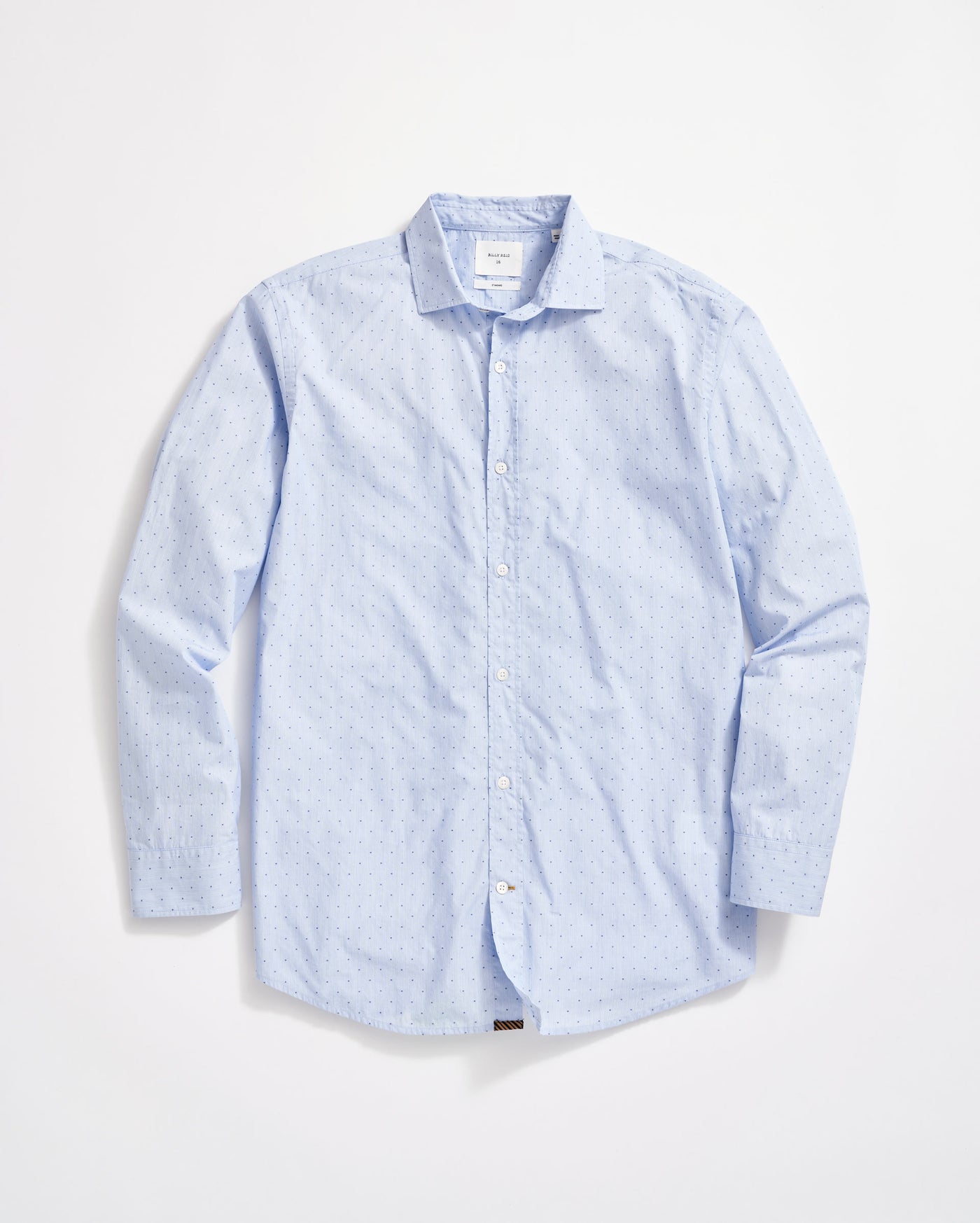 Coupe Dot Holt Dress Shirt with Spread Collar