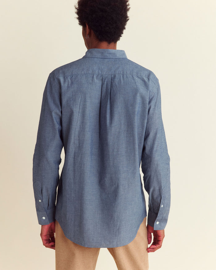 The back of the Holt Dress Shirt.