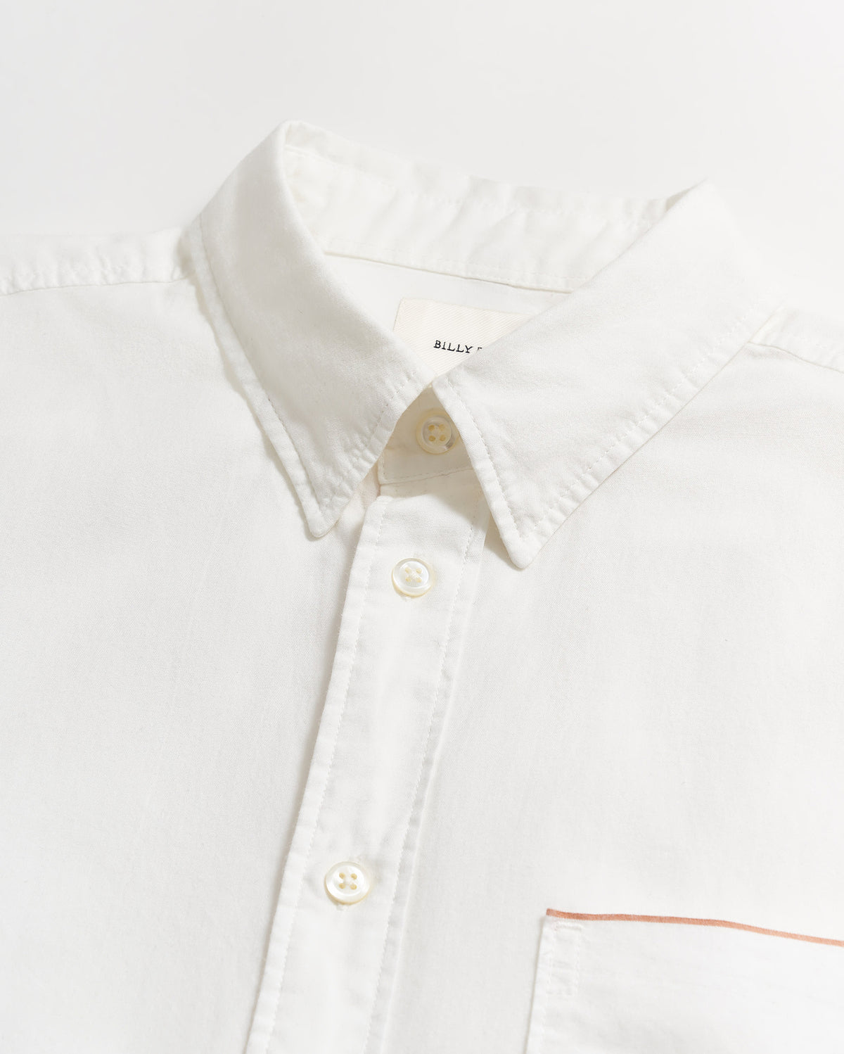 Hidden Button-Down Collar
