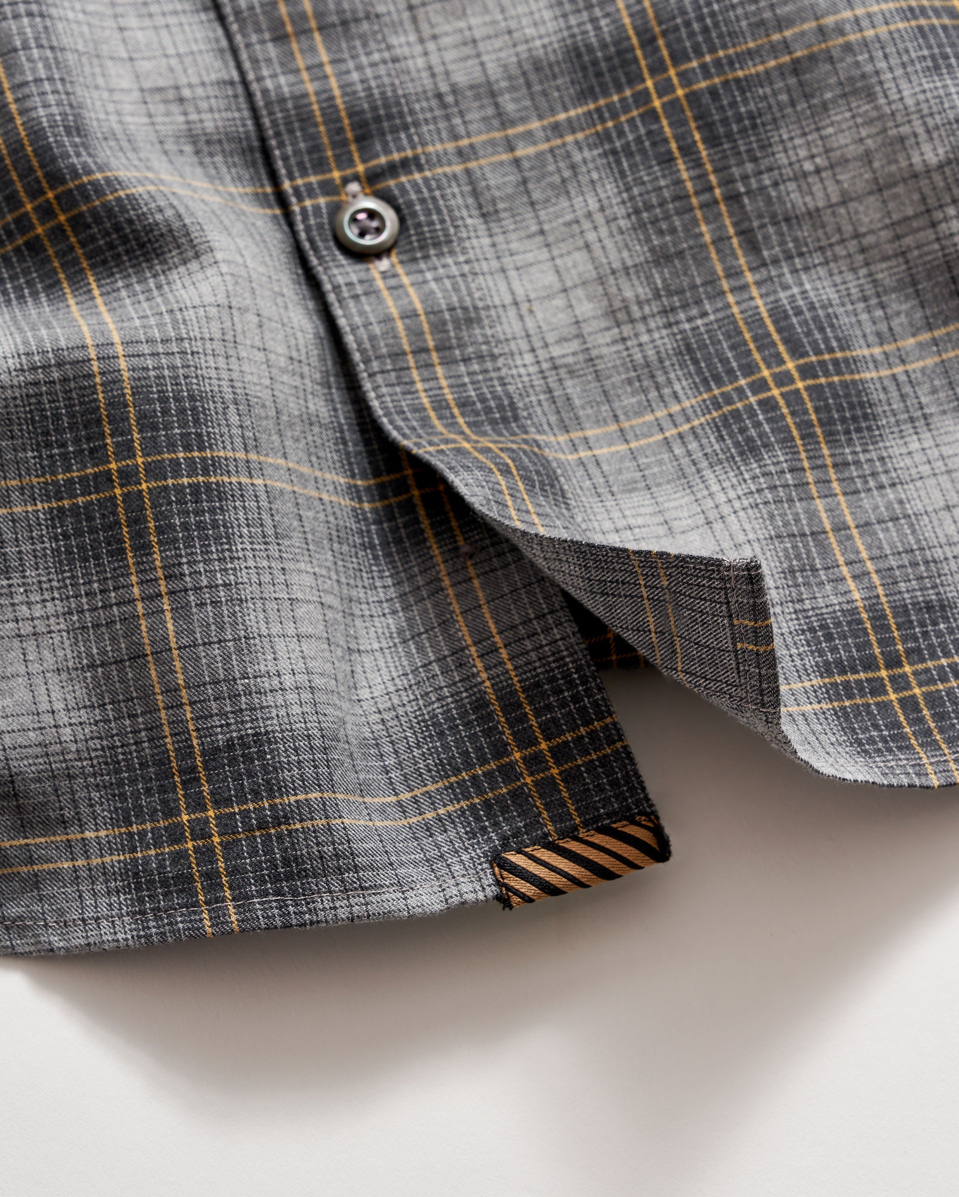 Shadow Plaid Flannel T-Shirt | Billy Reid