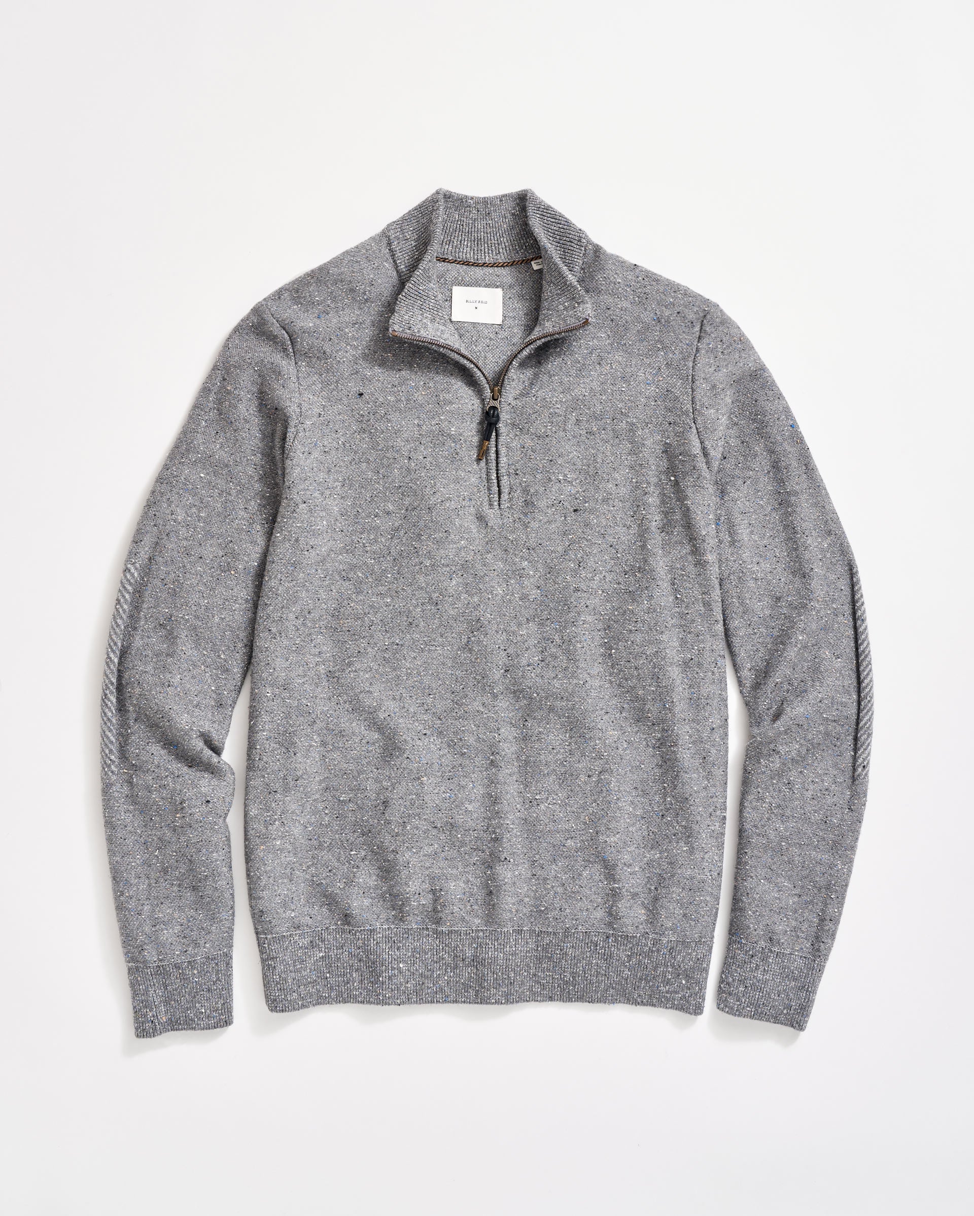 Lightweight Birdseye Half Zip Sweater | Billy Reid Lightweight Birdseye Half Zip Sweater | Billy Reid