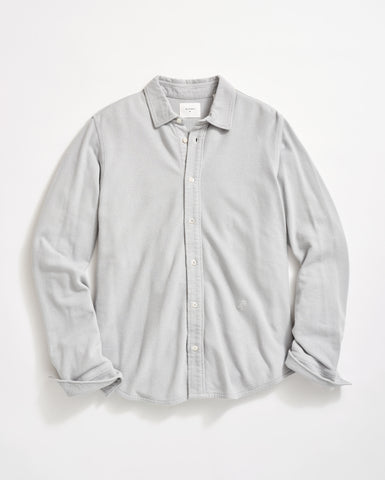 Long Sleeve Yellowhammer Shirt in Silver