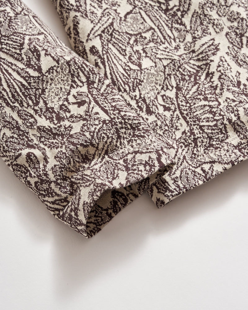 Long Sleeve Pelican Jacquard Shirt 
