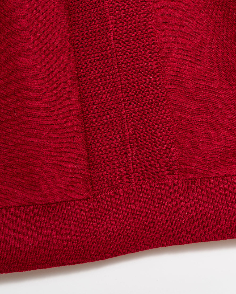 Wool Cashmere V Neck Dolman