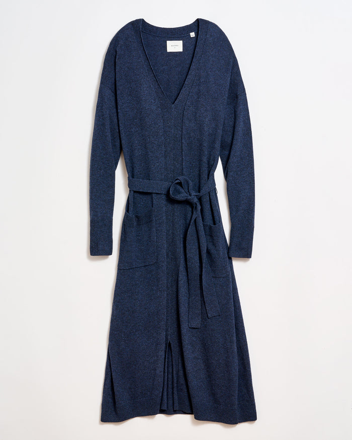Billy Reid Pocket Sweater Dress, Blue Billy Reid Pocket Sweater Dress, Blue
