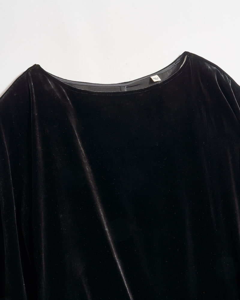 Velvet Tie Waist Dress Billy Reid