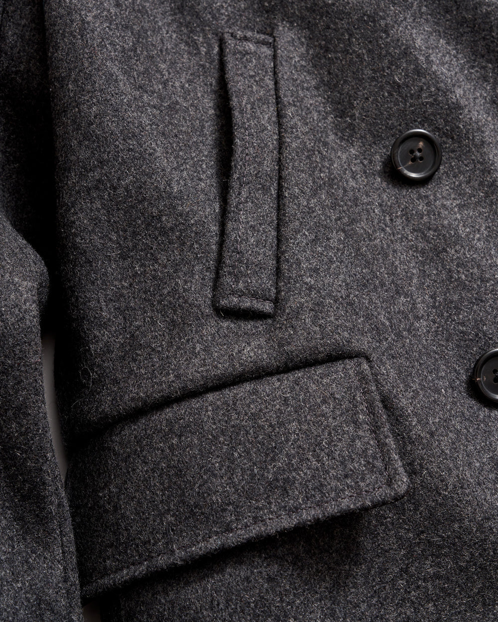 Bond Peacoat in Grey Heather