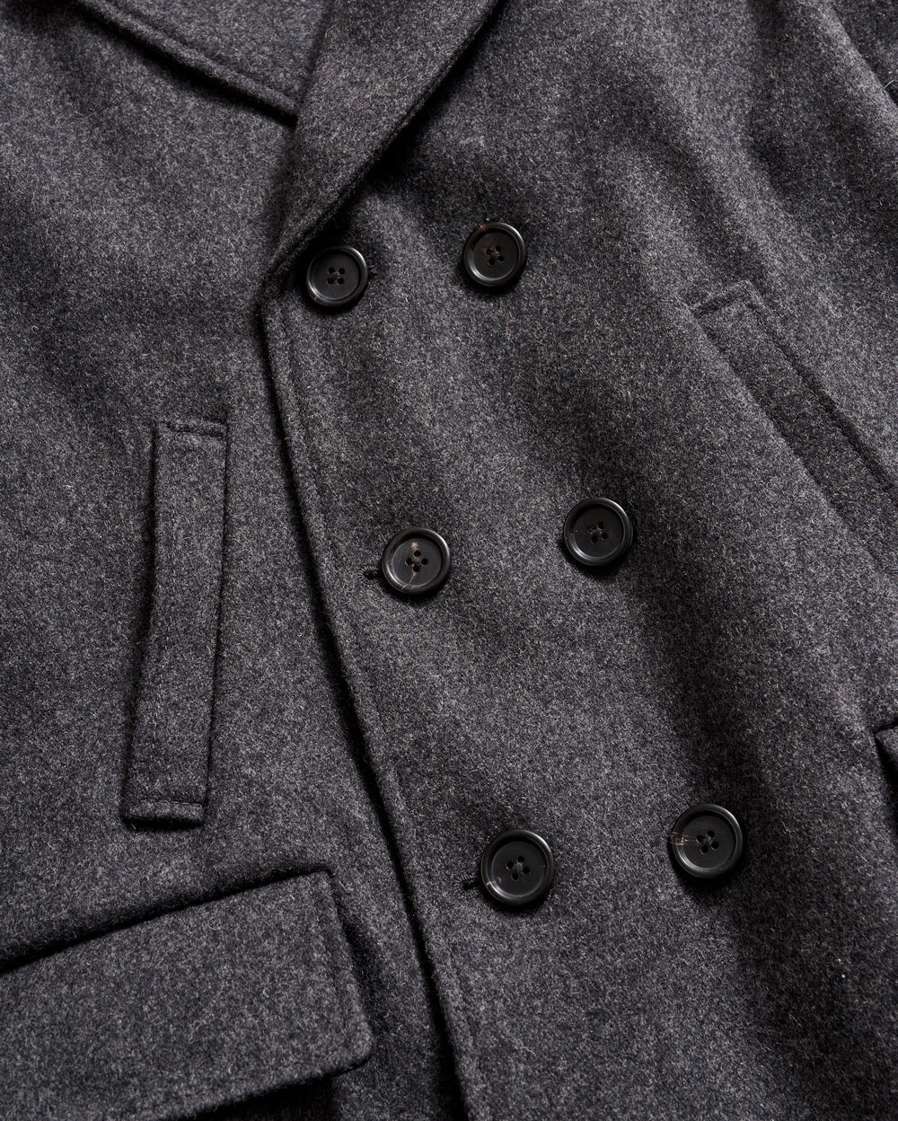 Bond Peacoat in Grey Heather