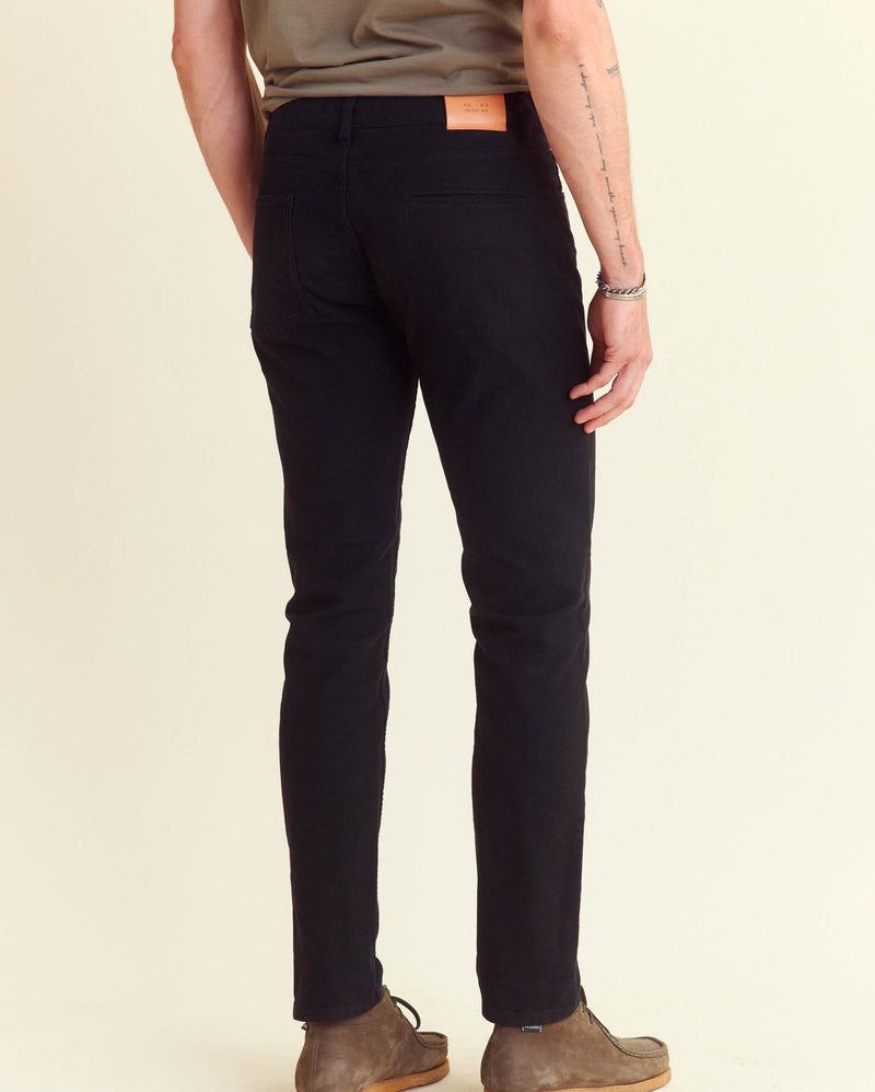 Moleskin Jean in Black Walnut