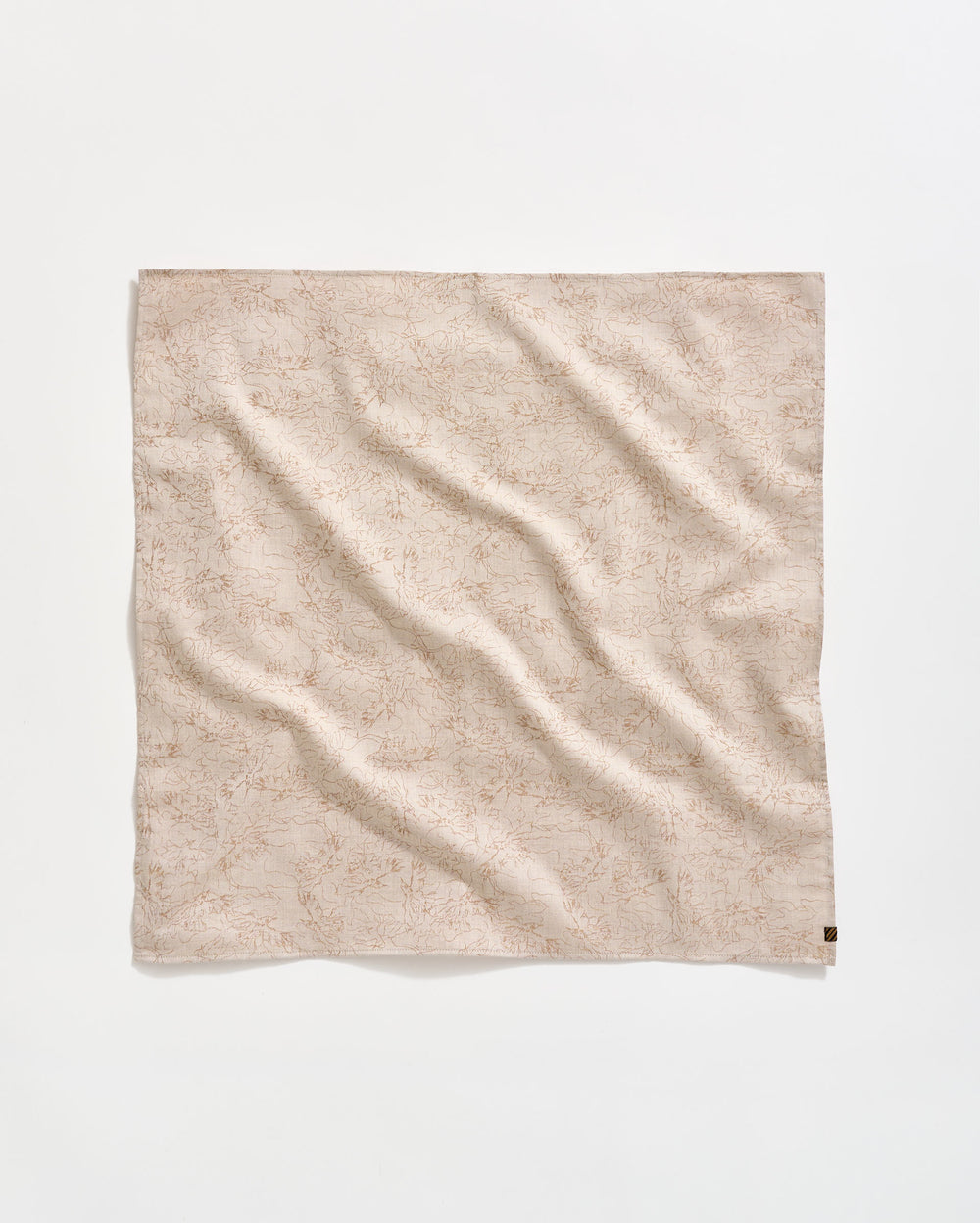 Melange Yellowhammer Bandana in Tinted White