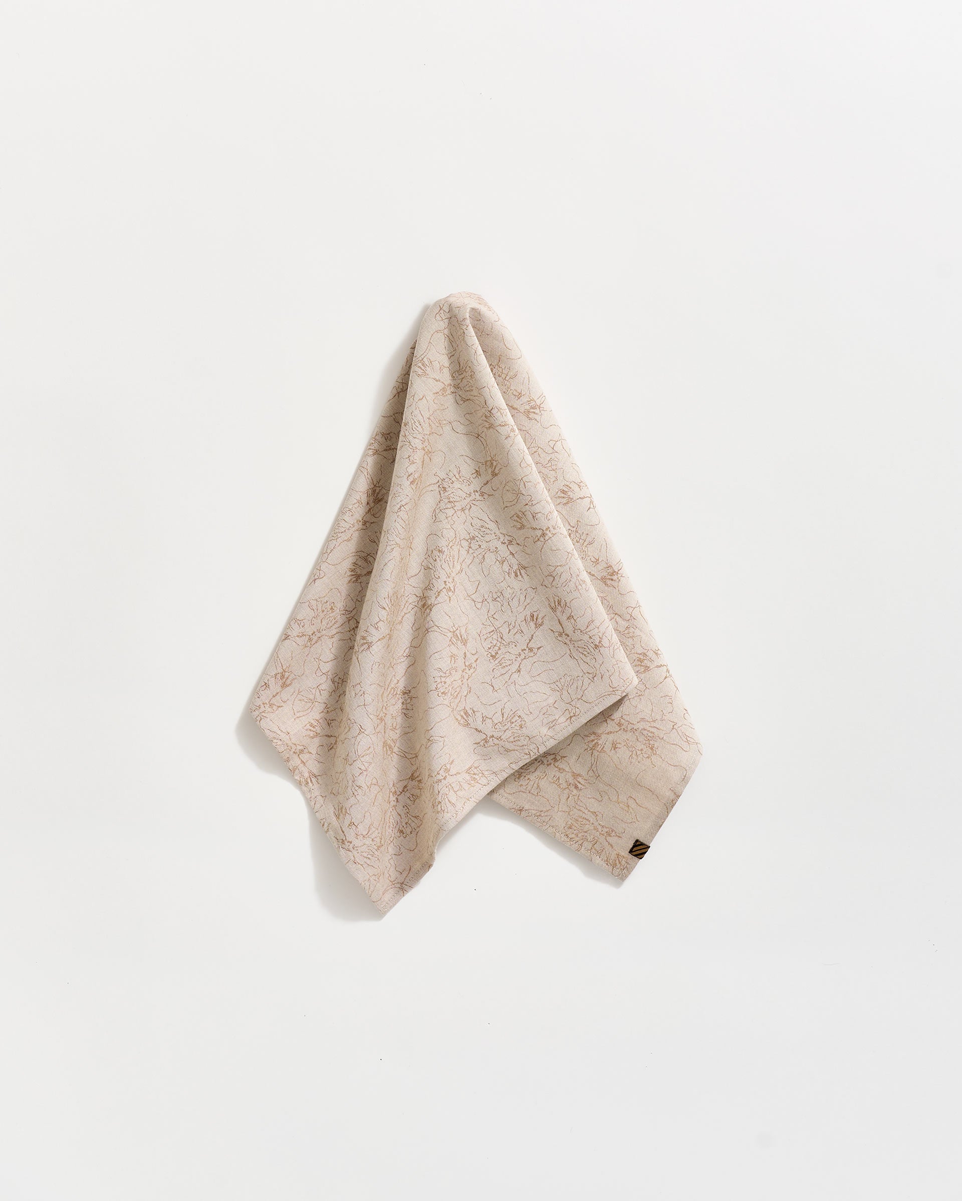 Melange Yellowhammer Bandana in Tinted White