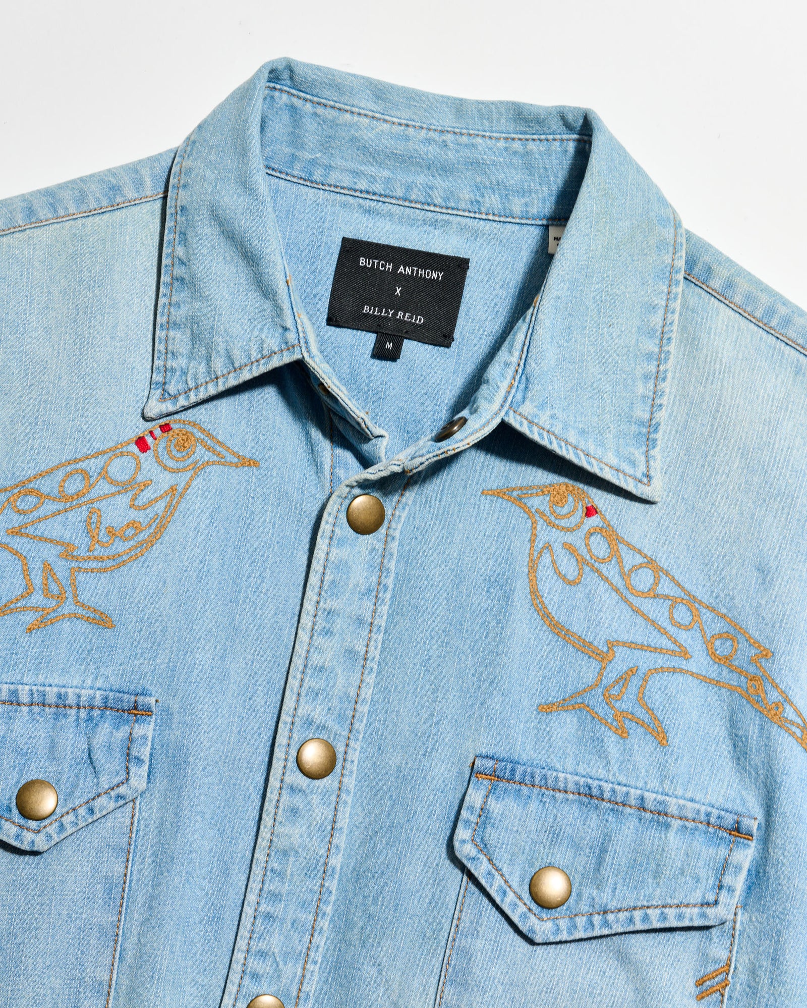 Butch Anthony x Billy Reid Yellowhammer Shoals Denim Shirt