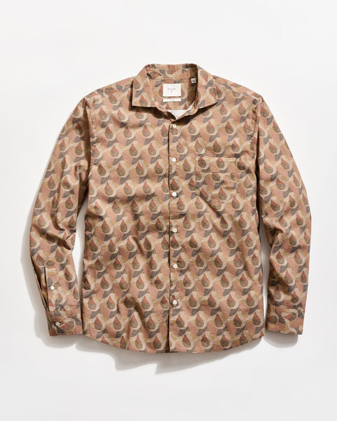 Flow Pickwick Shirt in Seasonal Flow Print | Billy Reid