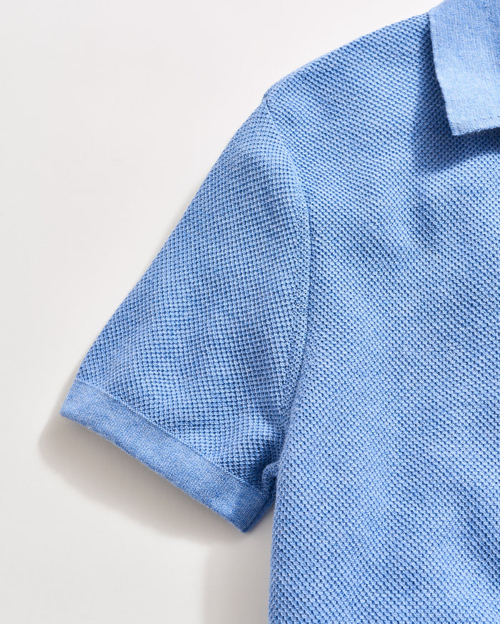 Pique Sweater Polo