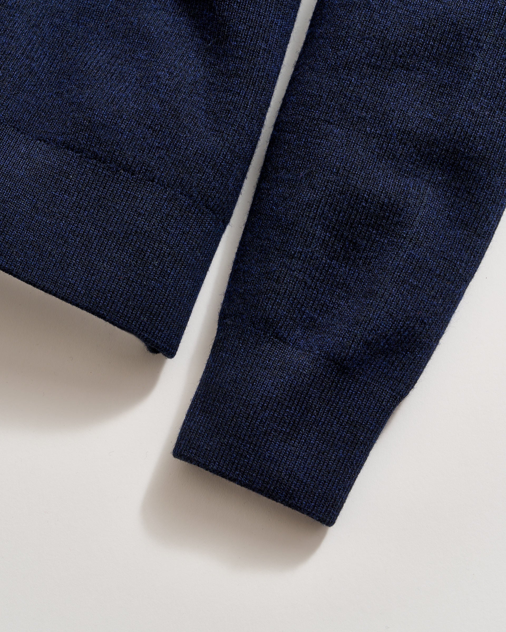 Bishop Rib Crewneck Cotton-Wool Knit Sweater | Billy Reid