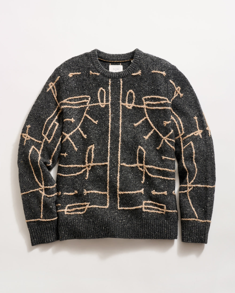 The East Lake Antler Crew in Charcoal Heather